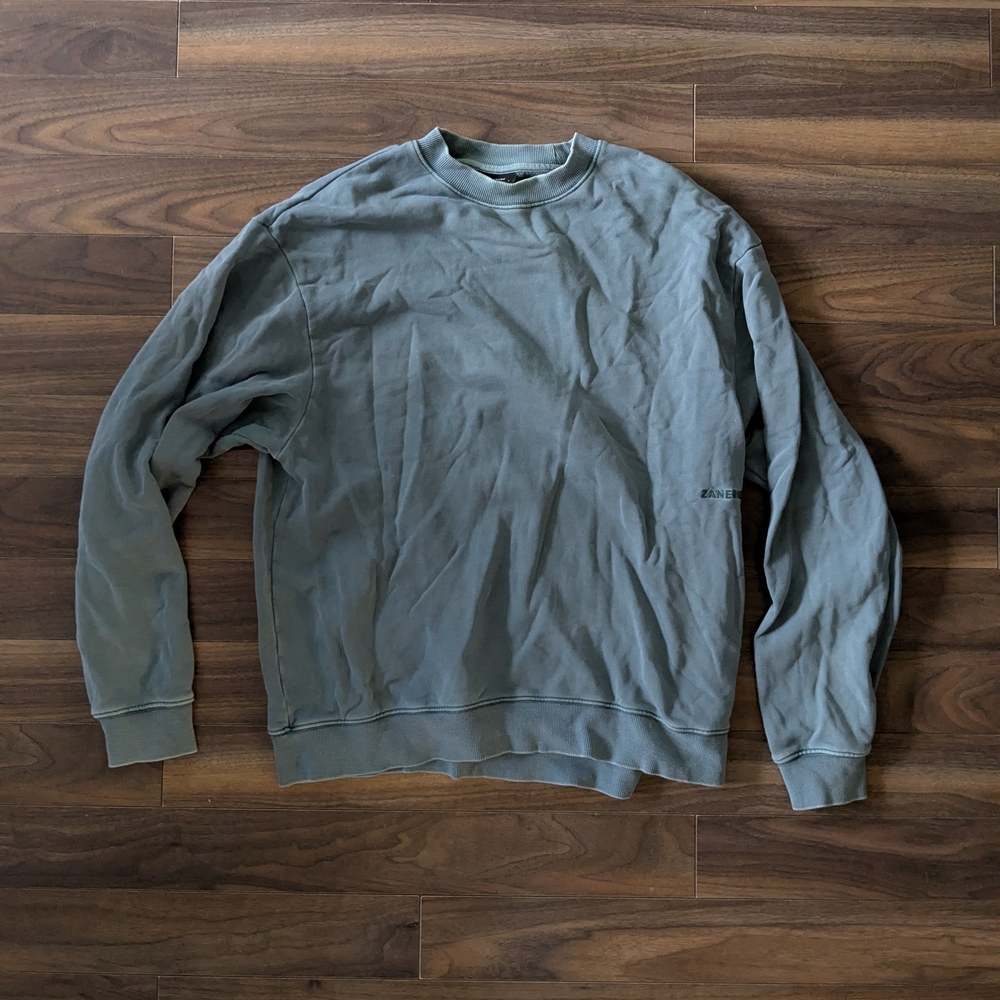 Zanerobe Teal/Blue Crewneck Sweater